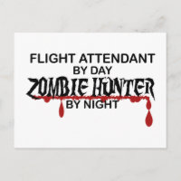 Flight Attendant Zombie Hunter
