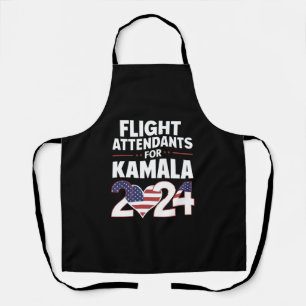 Flight Attendants For Kamala Harris 2024 Election Apron