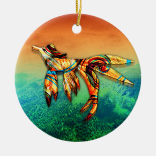 Flight Ceramic Tree Decoration