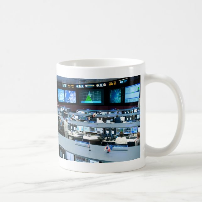 Flight Control Room Johnson Space Centre Coffee Mug (Right)