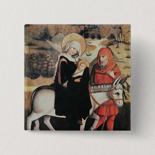 Flight Into Egypt 15 Cm Square Badge