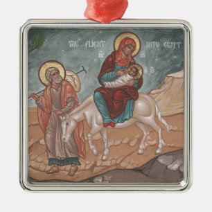 Flight into Egypt Christmas ornament