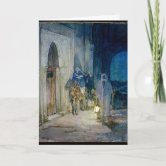 Flight into Egypt Holiday Card