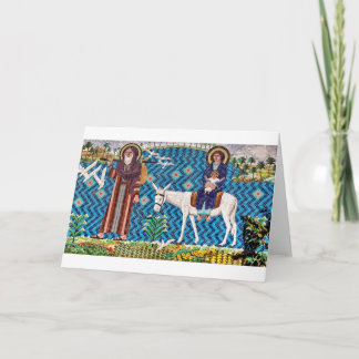 Flight Into Egypt Holiday Card