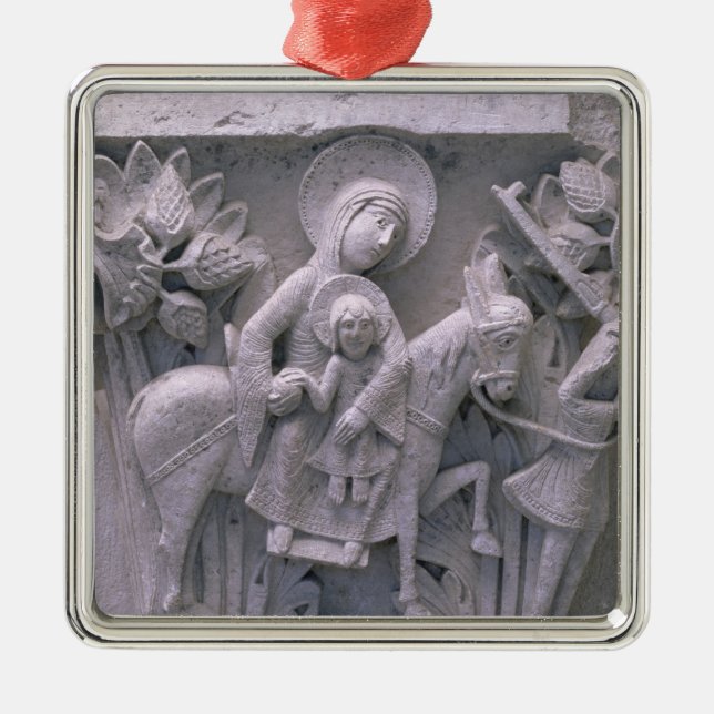 Flight into Egypt Metal Tree Decoration (Front)