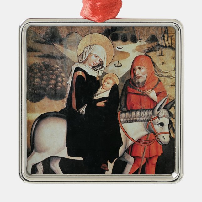 Flight Into Egypt Metal Tree Decoration (Front)