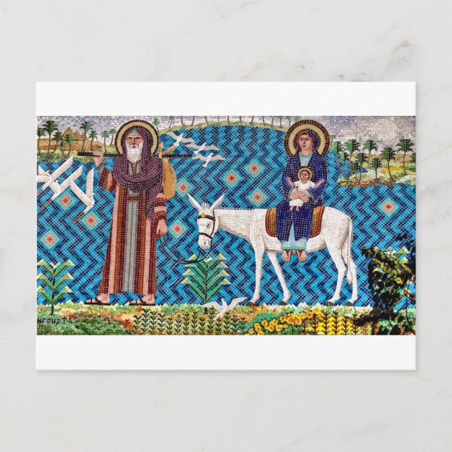 Flight Into Egypt Postcard (Front)