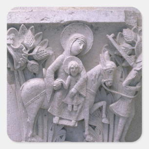 Flight into Egypt Square Sticker