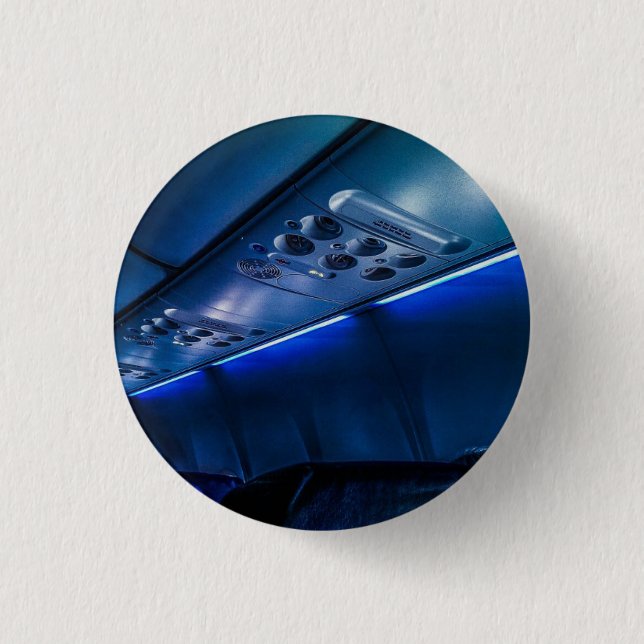 Flight into Midnight 3 Cm Round Badge (Front)