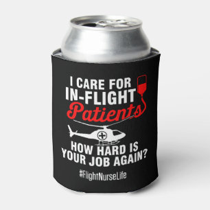 Flight Nurse Care Patients Practitioner Nursing Can Cooler