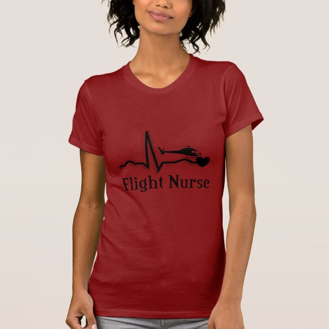 Flight Nurse Gifts T-Shirt (Front)
