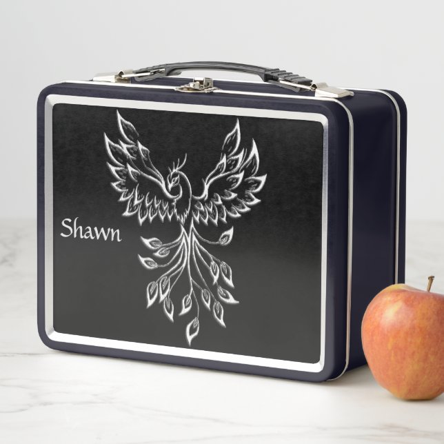 Flight of A Phoenix Personalised Metal Lunch Box (In Situ)