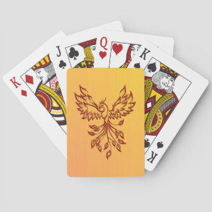 Flight of A Phoenix Playing Cards