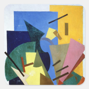 Flight of an Aeroplane, 1916 Square Sticker