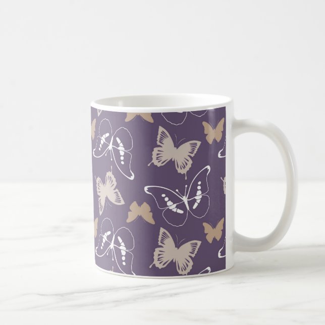 Flight of Butterflies Coffee Mug (Right)