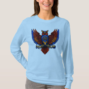"Flight of Freedom: Birds Design Print T-shirt" T-Shirt