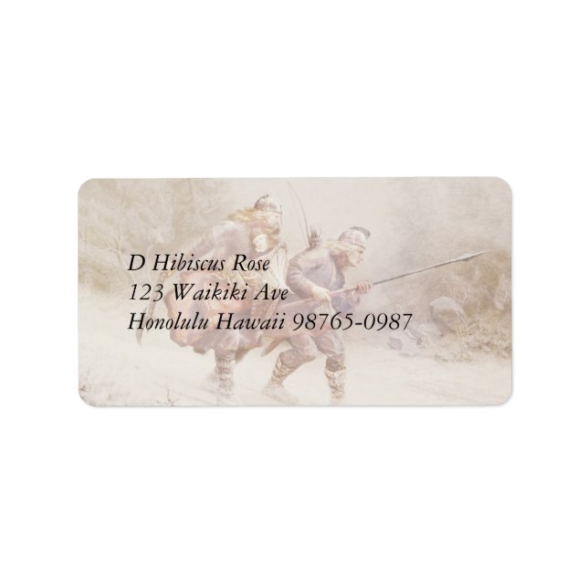 Flight of Infant King Label (Front)