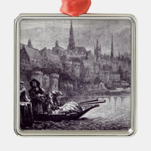 Flight of King James Metal Tree Decoration
