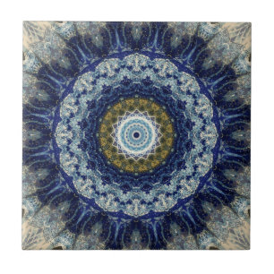 Flight of Swallows Mandala Tile