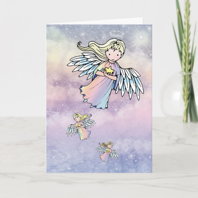 Flight of the Angels Holiday Card (Front)
