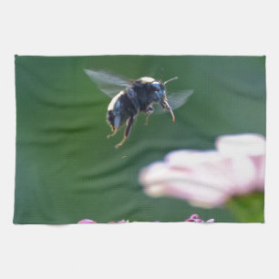 Flight of the Bumblebee Tea Towel