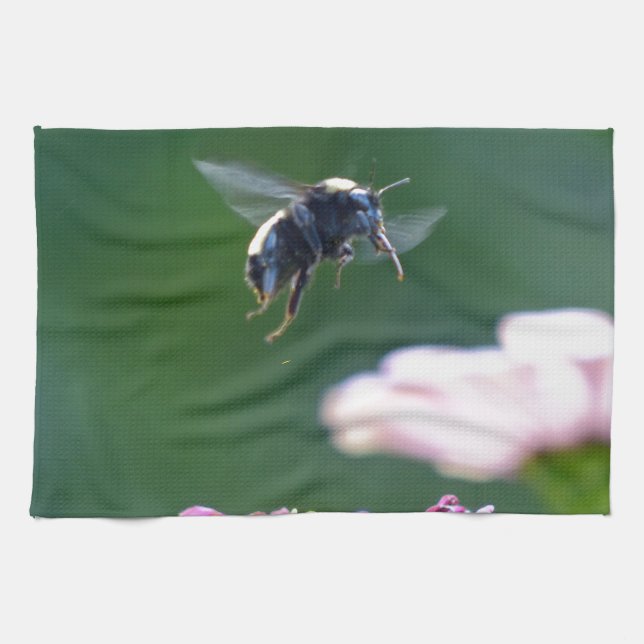Flight of the Bumblebee Tea Towel (Horizontal)