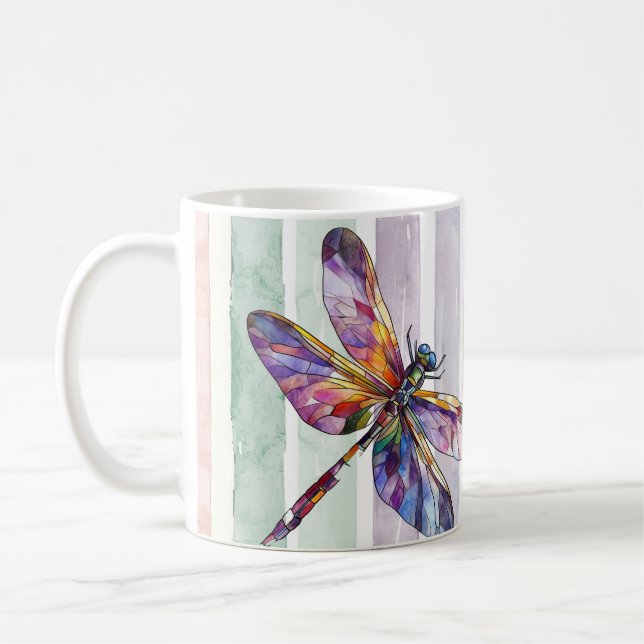 Flight of the Dragonflies v.3 Coffee Mug (Left)
