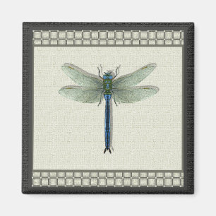 Flight of the Dragonfly Magnet (Square)