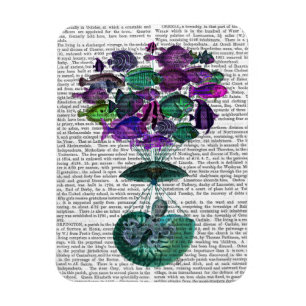 Flight Of The Fish Hot Air Balloon Magnet