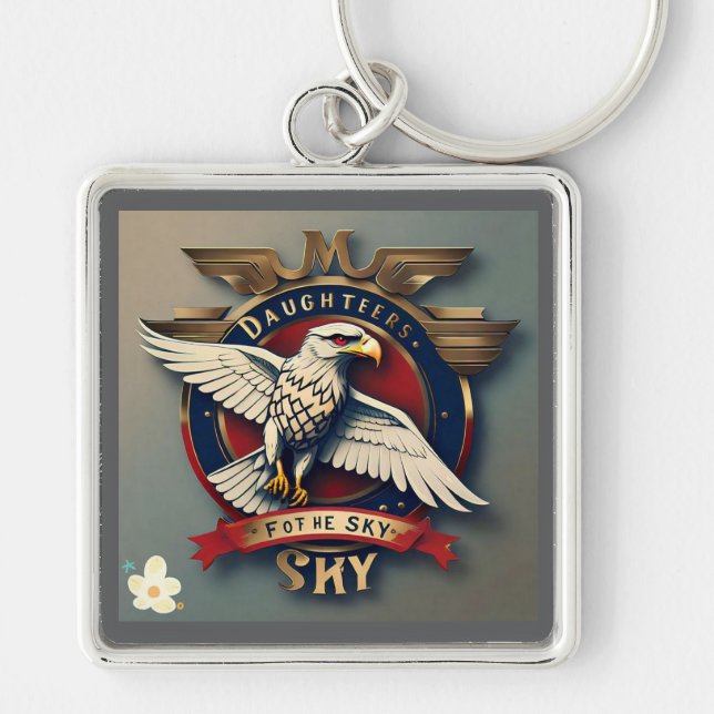 "Flight of the Goddess" Key Ring (Front)