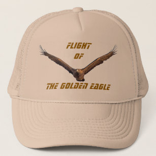 Flight of the Golden Eagle Trucker Hat