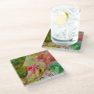 Flight of the Sunbird Glass Coaster