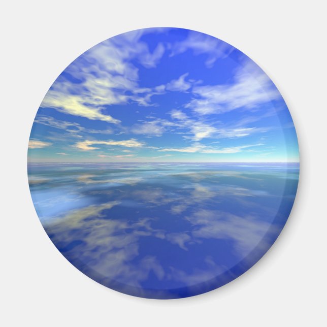 Flight over Water Magnet (Front)