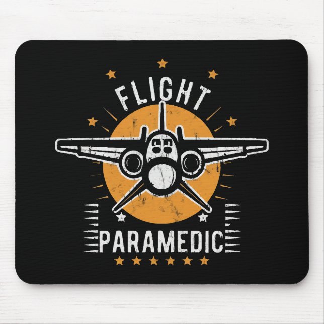 Flight paramedic mouse mat (Front)