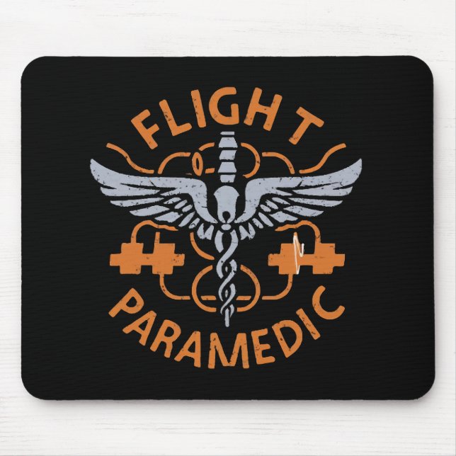 Flight paramedic mouse mat (Front)