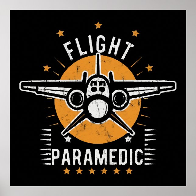 Flight paramedic poster (Front)