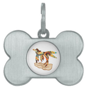 Flight Pet Name Tag