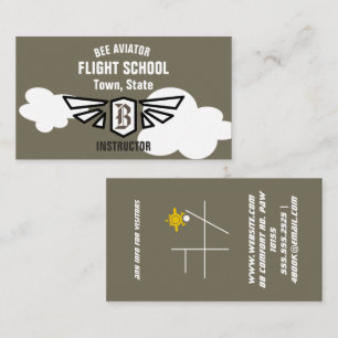 Flight School Business Card