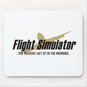 Flight Simulator Reason I get Up Mouse Mat