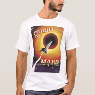 Flight To Mars! vintage sci-fi poster T-Shirt