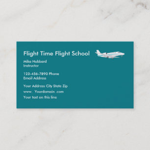 Flight Trainer Business Cards