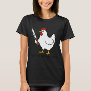 Flight Was An Option Sarcastic Hen Men Women Humou T-Shirt