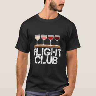 Flight Wine Club Fomo Wine Tasting Sample Rose Red T-Shirt
