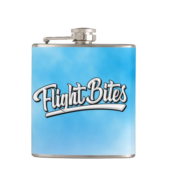 FlightBites Flask (Front)