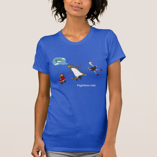 Flightless club 3 T-Shirt (Front)