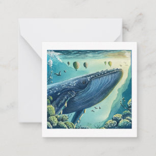 Flights of Fancy post-card style Card