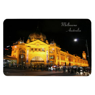 Flinders Station Melbourne Australia - Magnet