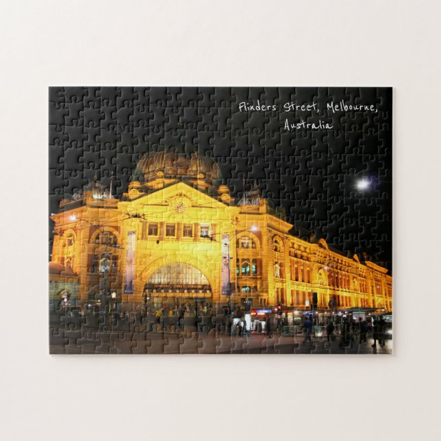 Flinders Street, Melbourne, Australia - Puzzle (Horizontal)