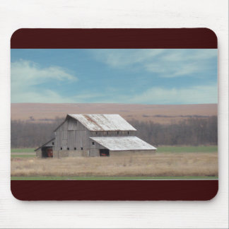 Flint Hills barn Mouse Mat