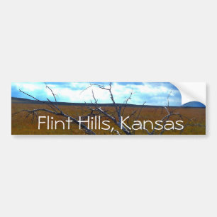 Flint Hills of Kansas bumper sticker